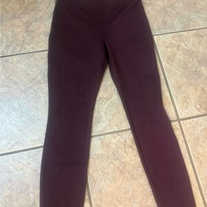 Maison Jules Deep Red Leggings